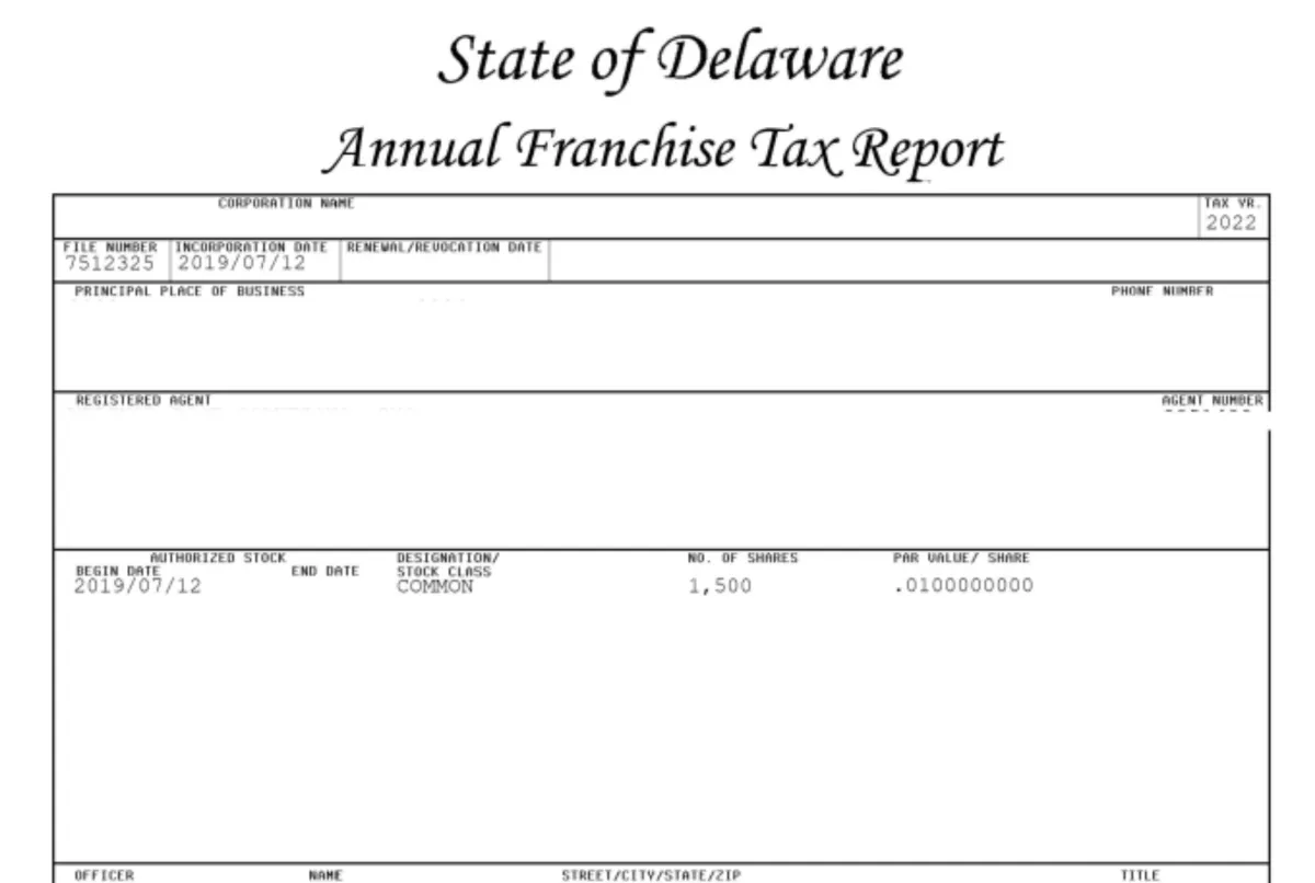 I will file annual report in wyoming state and delaware as a US CPA