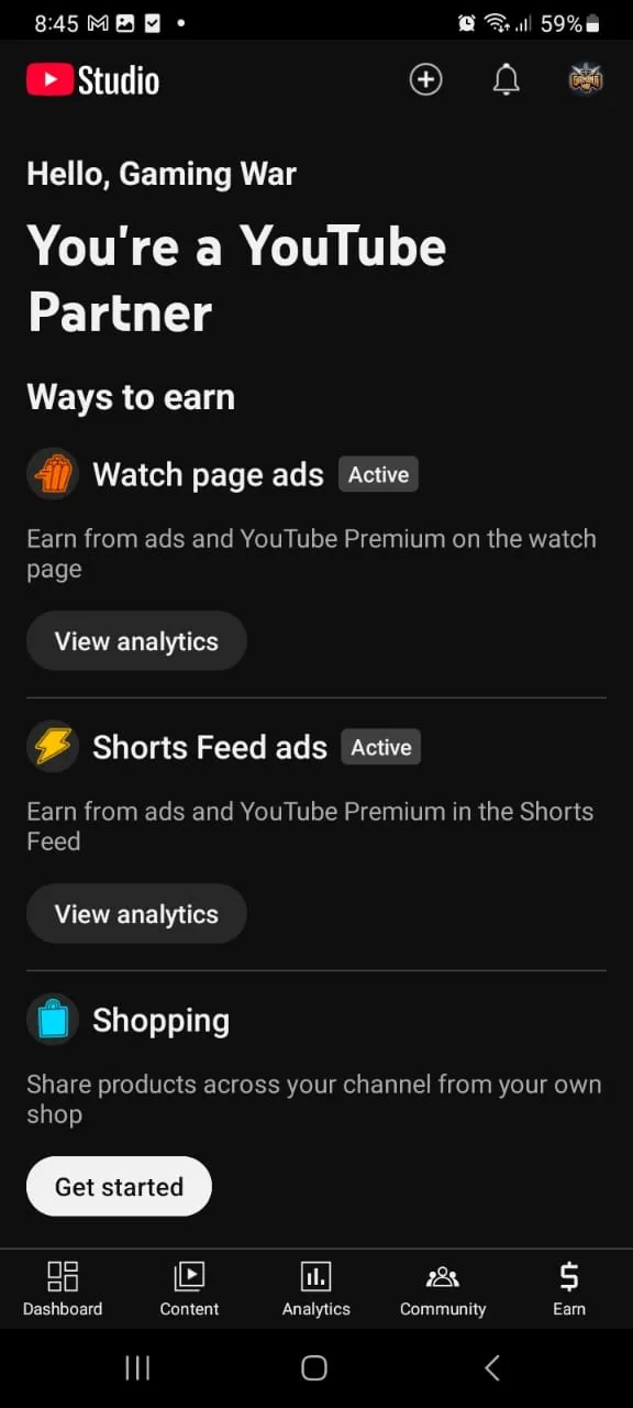 YOUTUBE MONETIZE CHANNEL FOR SELL 