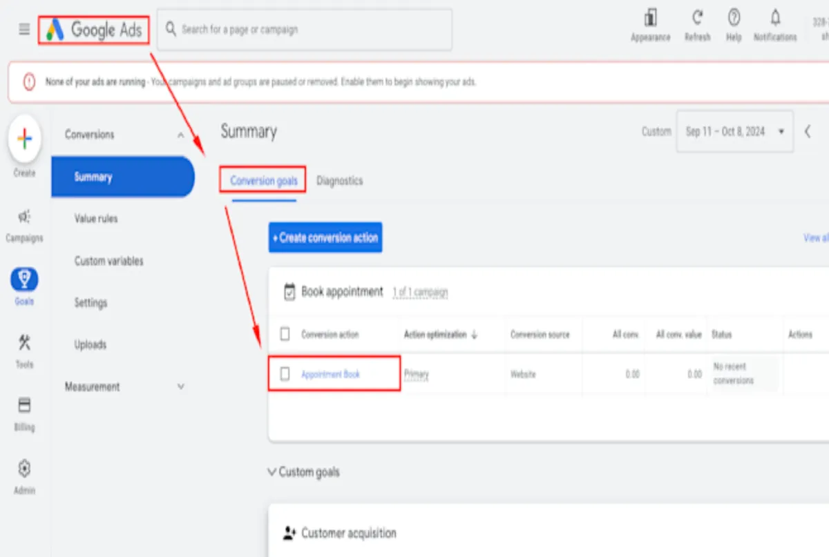 setup and manage your google ads adwords ppc search, display and pmax campaigns