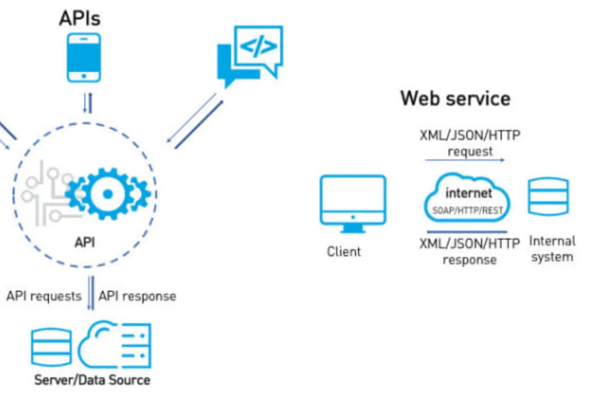 I will integrate rest, json, xml and open ai api in php and python