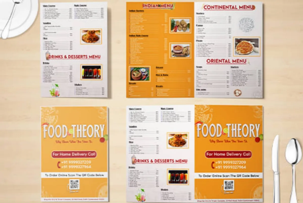 I will design restaurant menu, food flyer or poster design