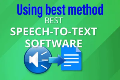 I will convert speech to text or transcribe audio or video to text transcription