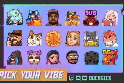 I will create snazzy twitch, kick emotes in 24 hours