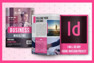 I will do any indesign project ex catalog, portfolio, magazine, etc